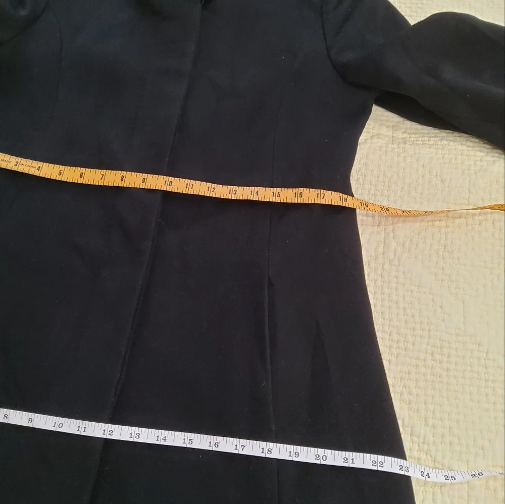 Fleurette Lambwool Midi Coat Size 10 - Picture 12 of 16